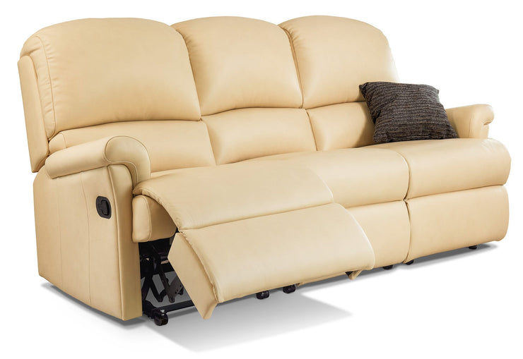 Sherborne Nevada Leather Reclining 3 Seat Sofa