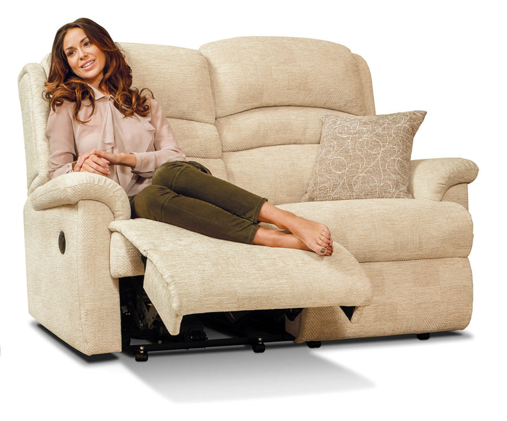 Sherborne Olivia Fabric 2 Seat Recliner Sofa