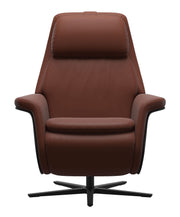 Stressless® Sam Power Sirus Base Chair with Wood