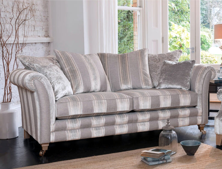Alstons Lowry Fabric 3 Seat Sofa
