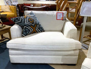 Collins & Hayes Bailey Fabric Snuggler Chair - EX DISPLAY TO CLEAR
