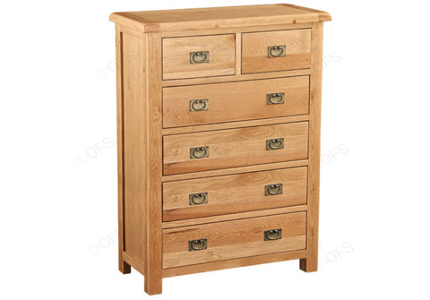 Loxley 2 + 4 Drawer Chest Model 178