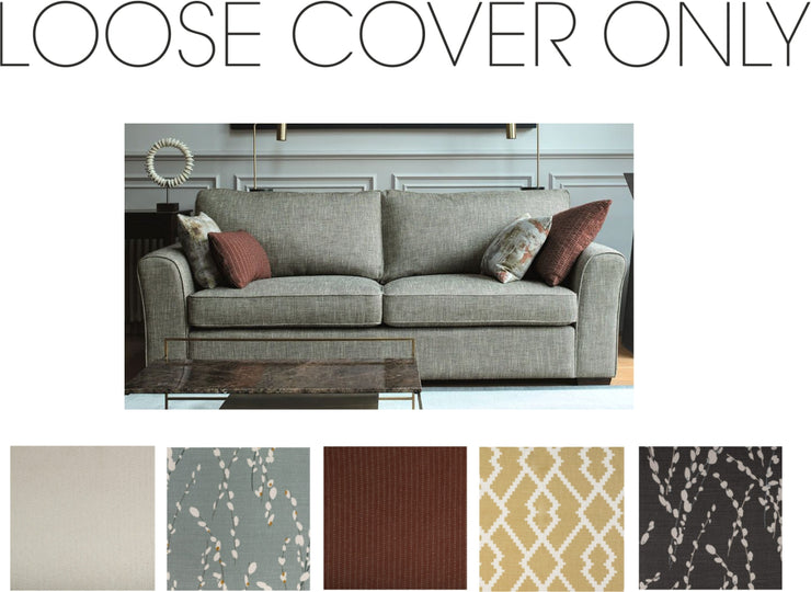 Collins & Hayes Heath Loose Medium Fabric Sofa Cover