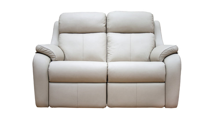 G Plan Kingsbury 2 Seat Leather Sofa