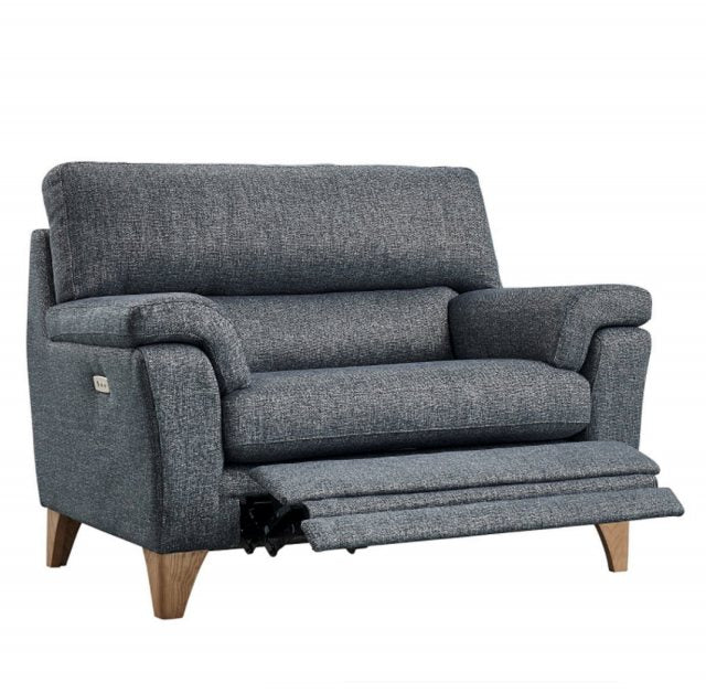 Hadley Fabric Cuddler Motion Lounger Sofa