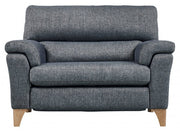Hadley Fabric Cuddler Sofa
