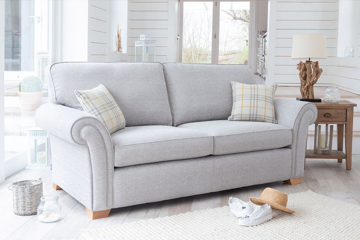 Alstons Lancaster Fabric 3 Seat Sofa