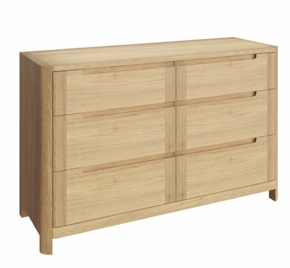 Lukas Bedroom Chest of 6 Drawers