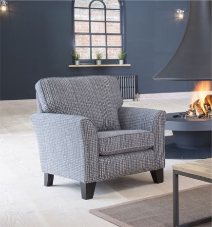 Alstons Memphis Fabric Accent Chair