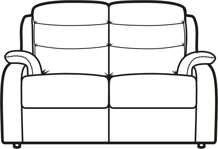 Parker Knoll Michigan Fabric 2 Seater Sofa