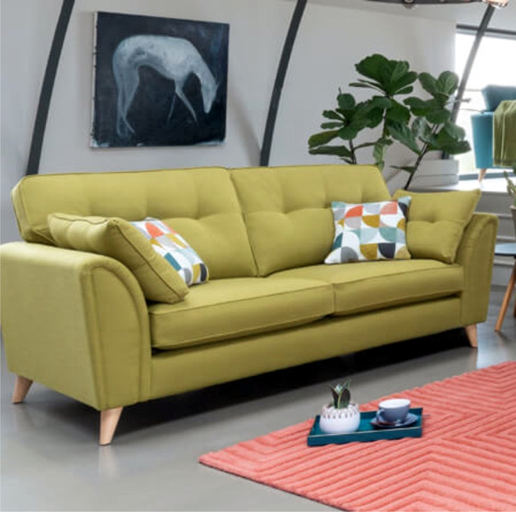 Alstons Oceana Fabric 3 Seat Sofa