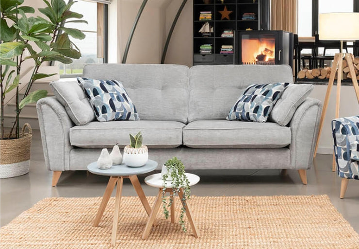Alstons Oceana Fabric 4 Seat Sofa